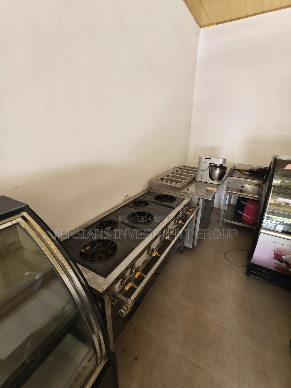 Commercial Gas Cooker