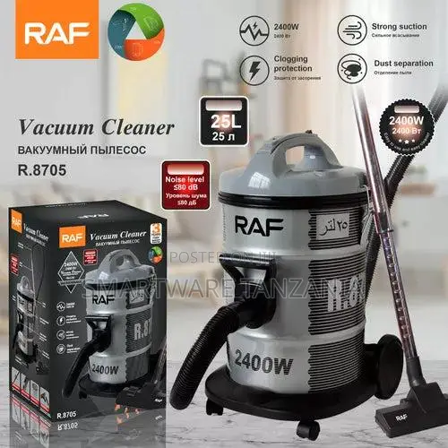 Raf R.8705 Vacuum Cleaner 2400w 25l Strong Suction Power