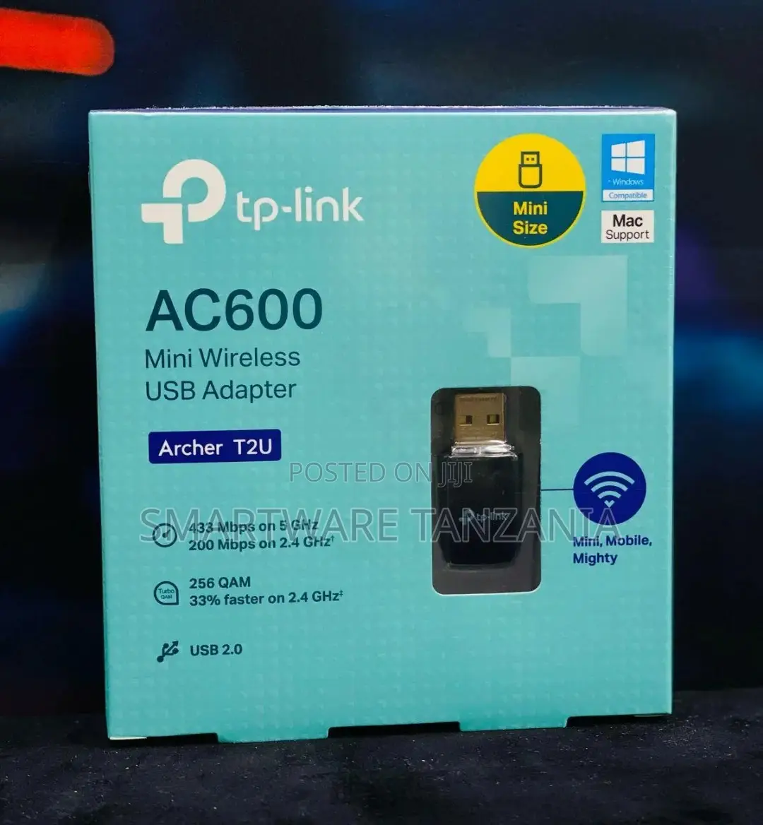 Tp-link Archer T2u Ac600 Mini Dual Band Usb Wi-fi Adapter