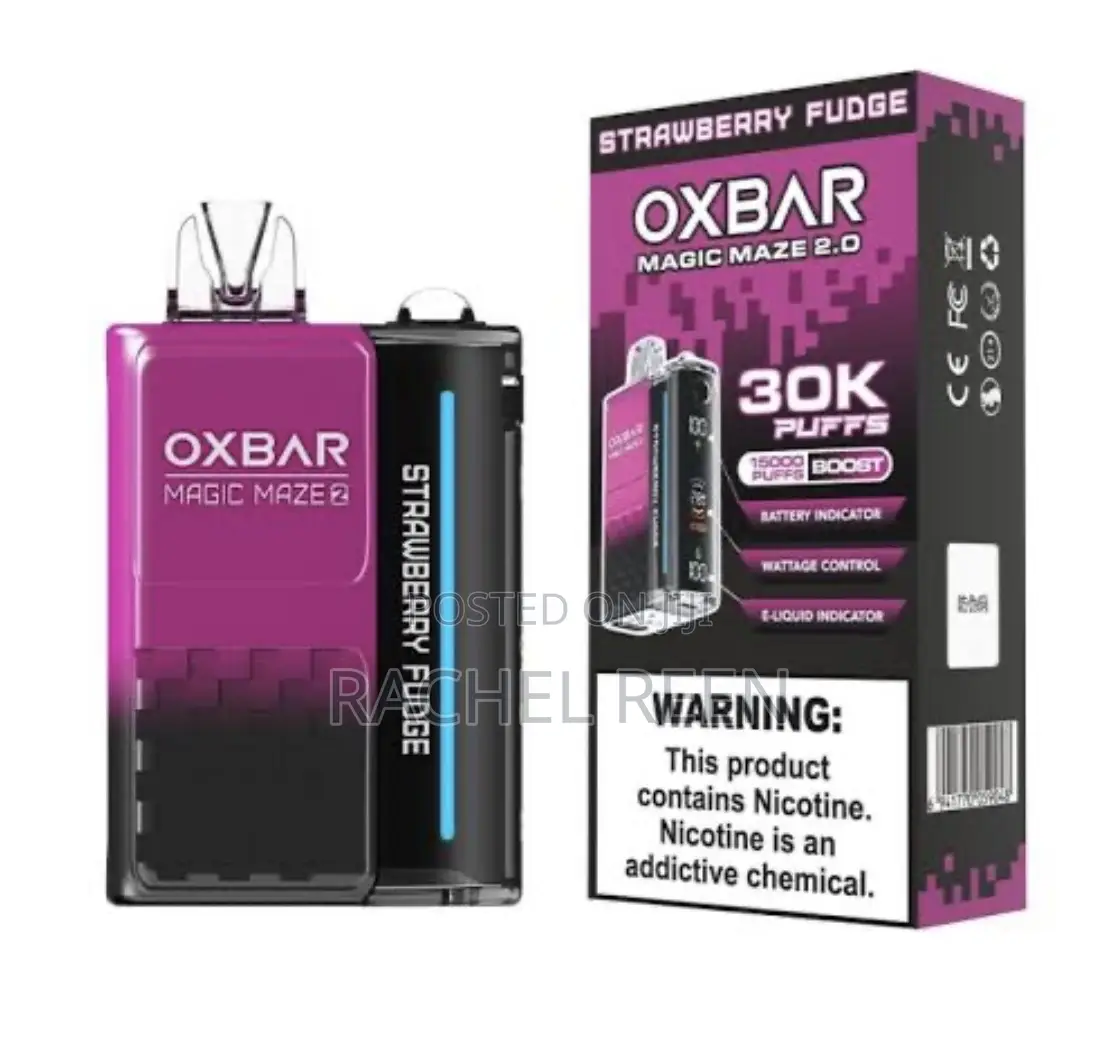 Oxbar Magic Maze Vapes Available (30000 Puffs)