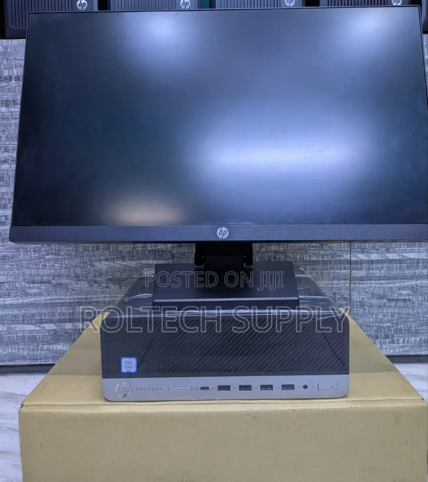 Desktop Computer HP ProDesk 600 G4 8GB Intel Core i5 HDD+SSD 256GB