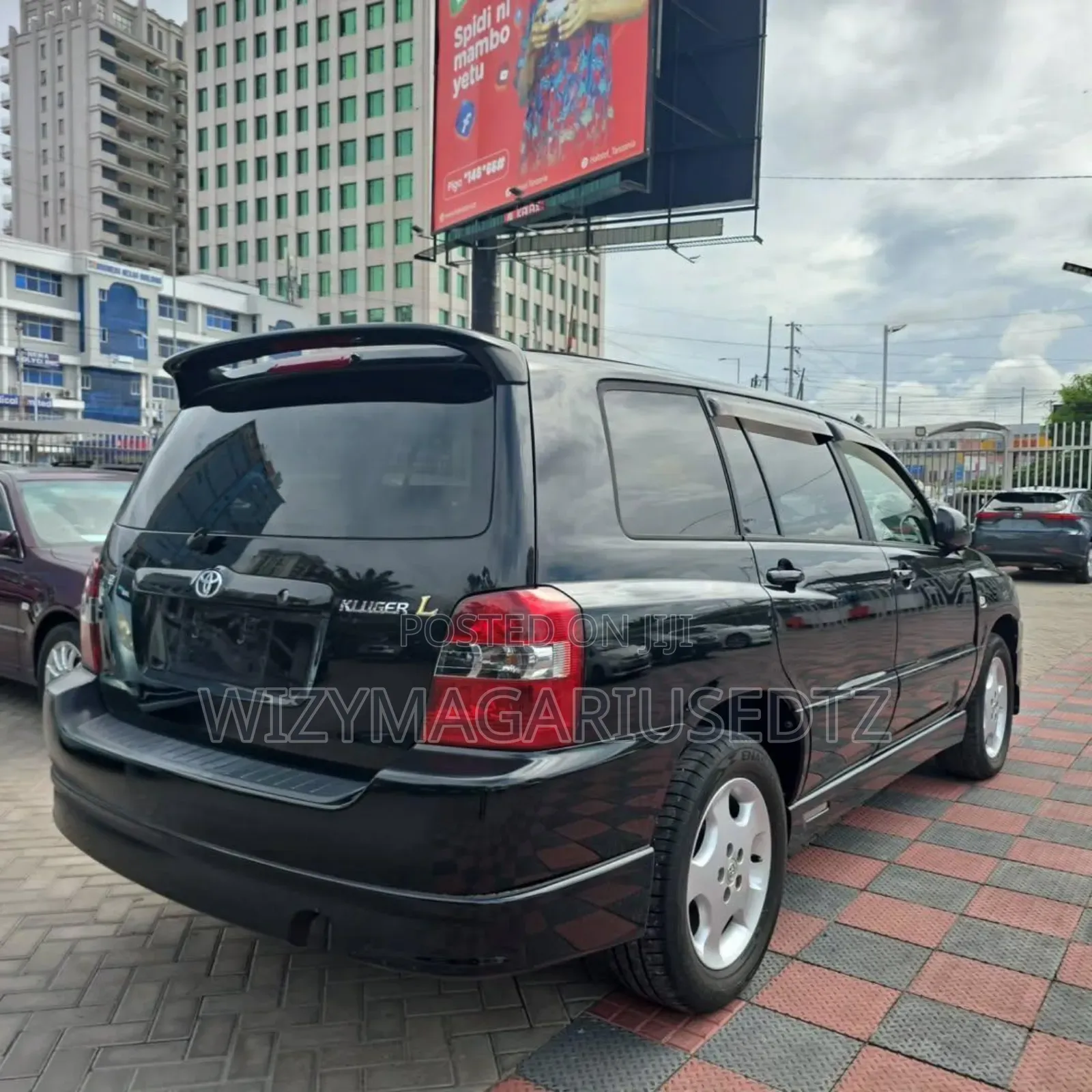 Toyota Kluger 2007 Black