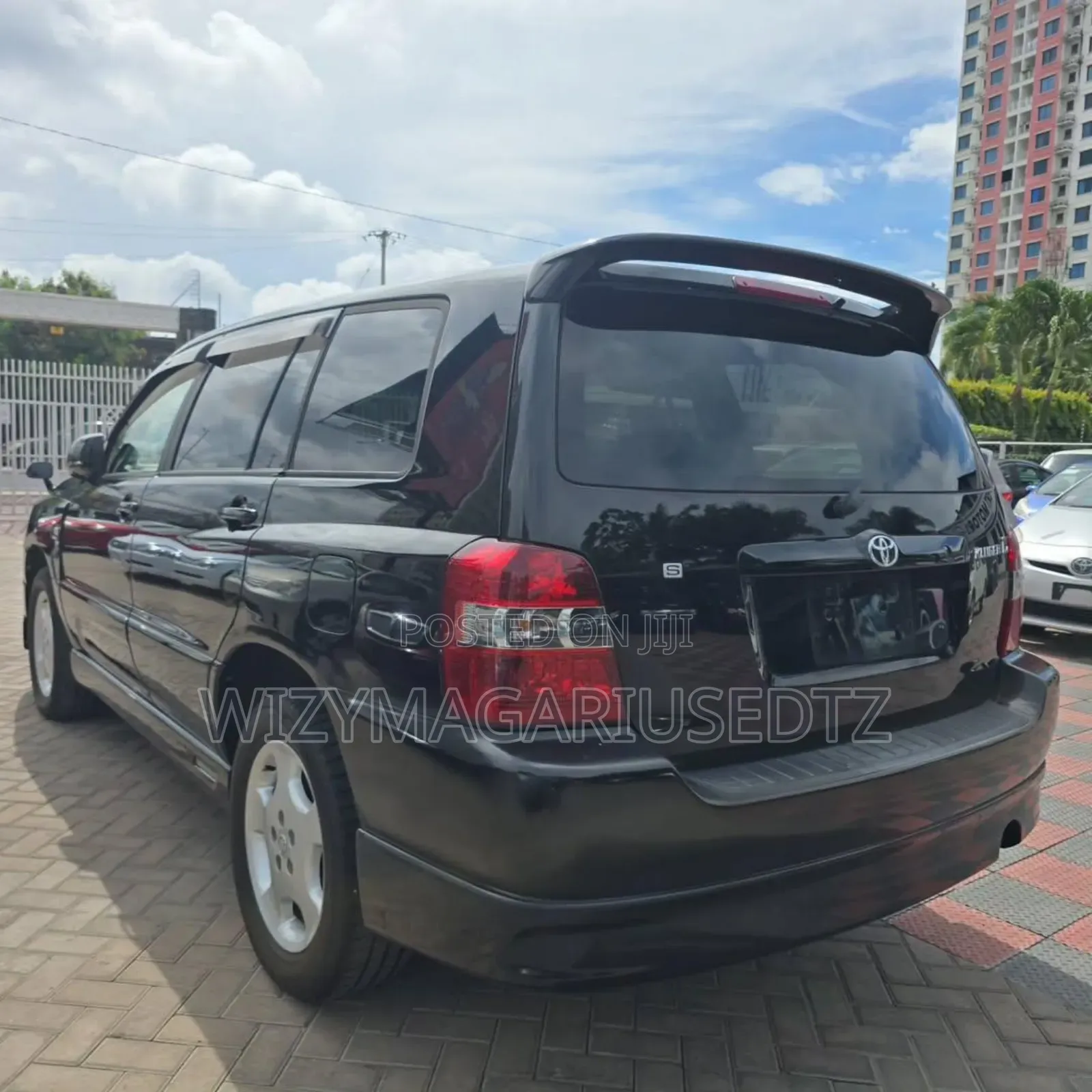 Toyota Kluger 2007 Black