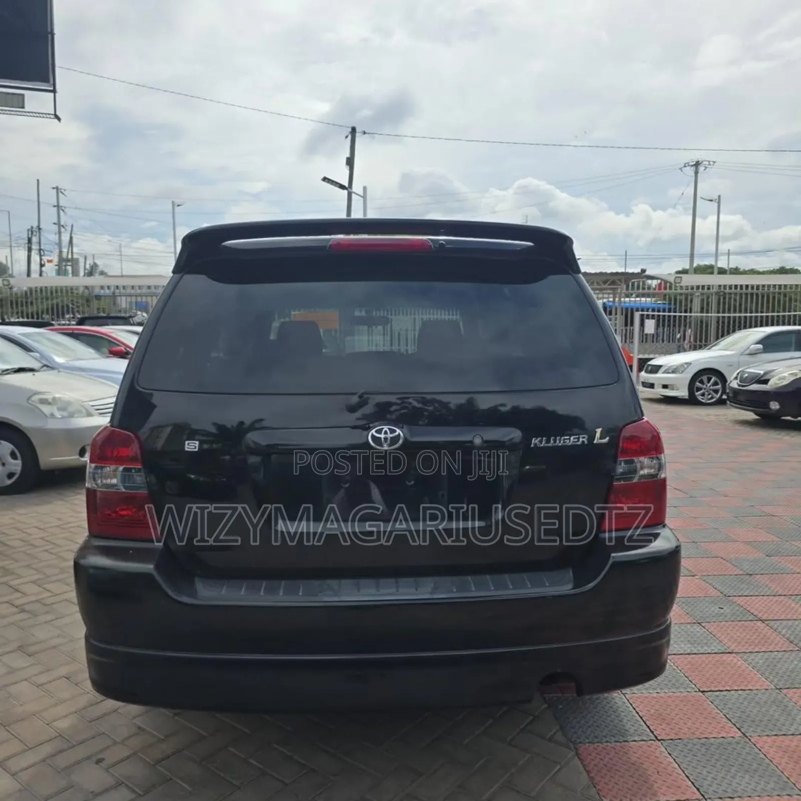 Toyota Kluger 2007 Black