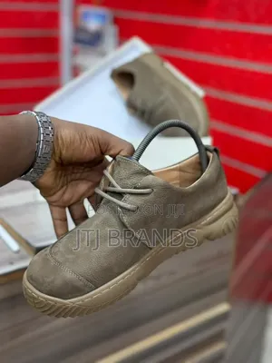 Clerks Khaki on Fire Shoes