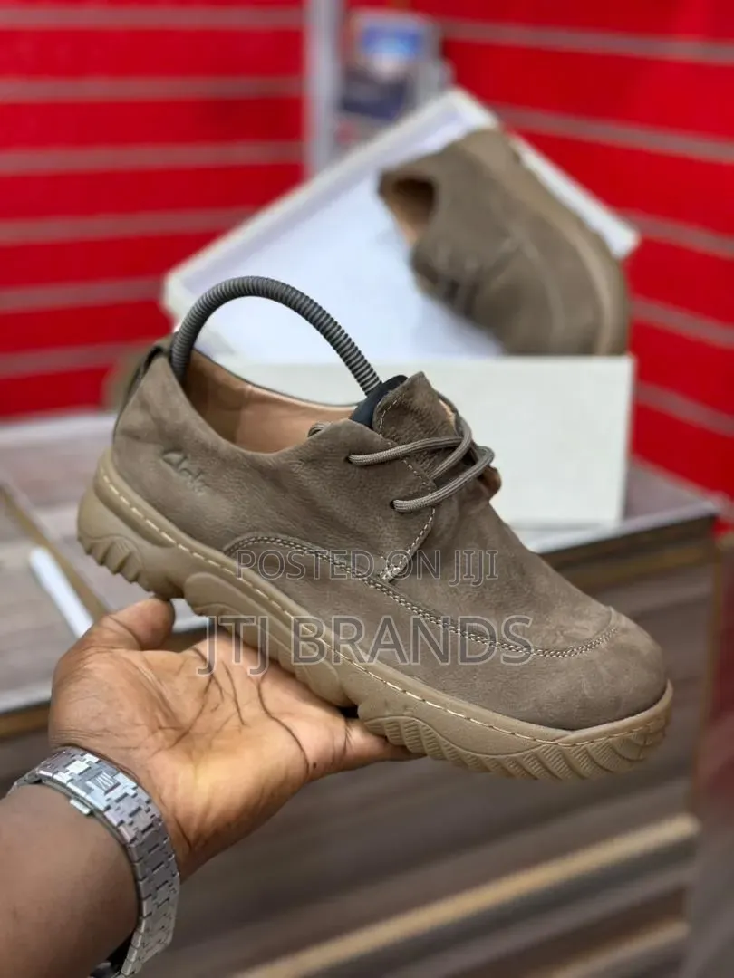 Clerks Khaki on Fire Shoes