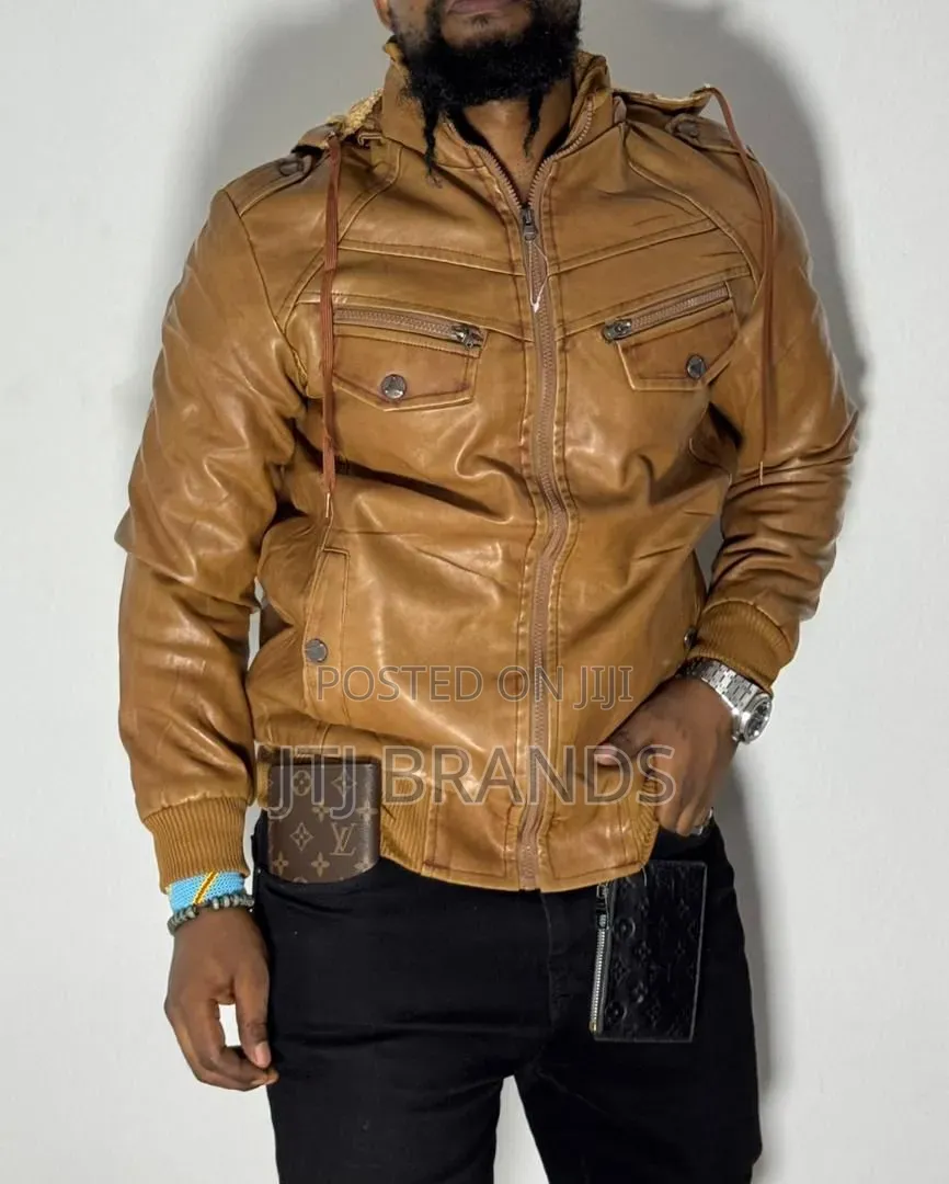 Leather Jacket L-3xl Price 40,000
