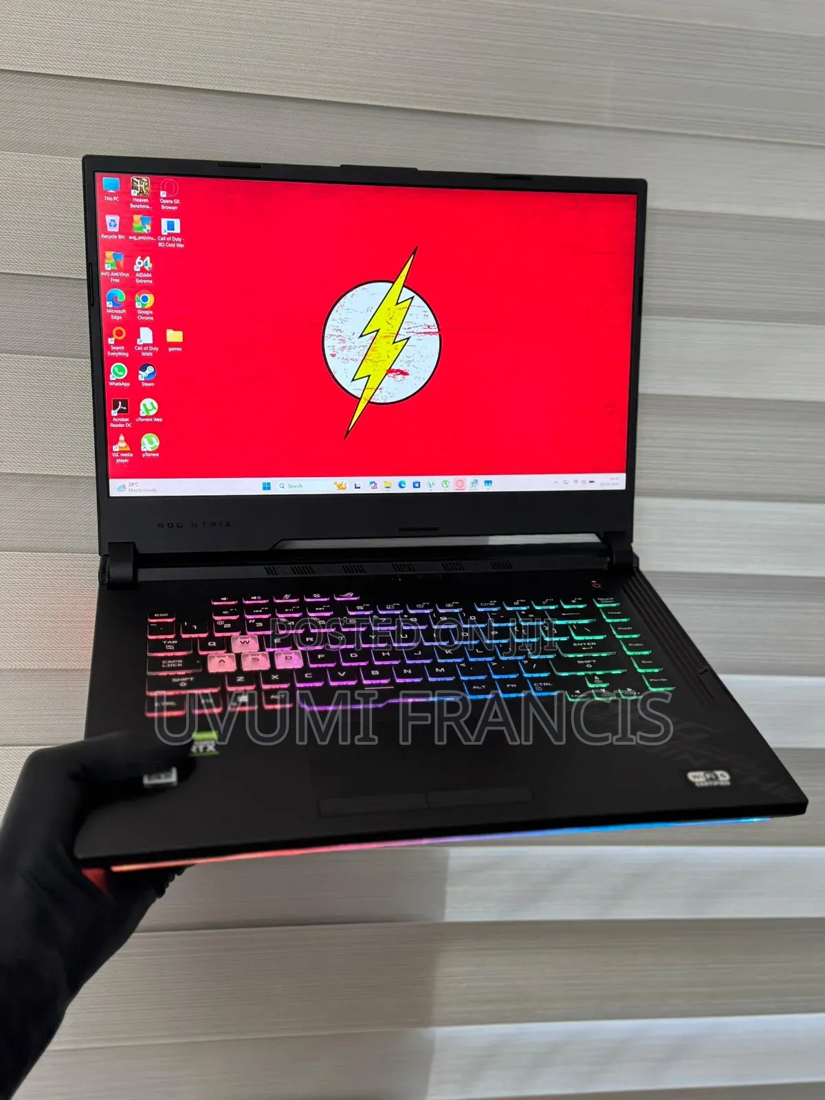 New Laptop Asus ROG Strix G15 G512 16GB Intel Core i7 SSD 512GB