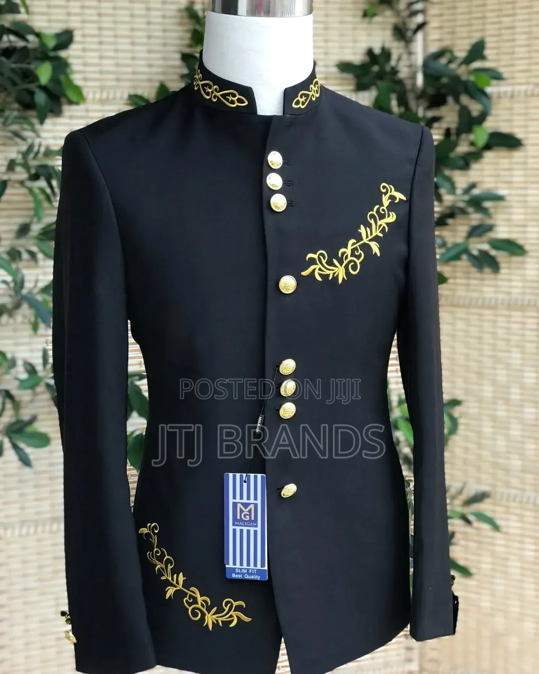 Back Chinise Style Suits