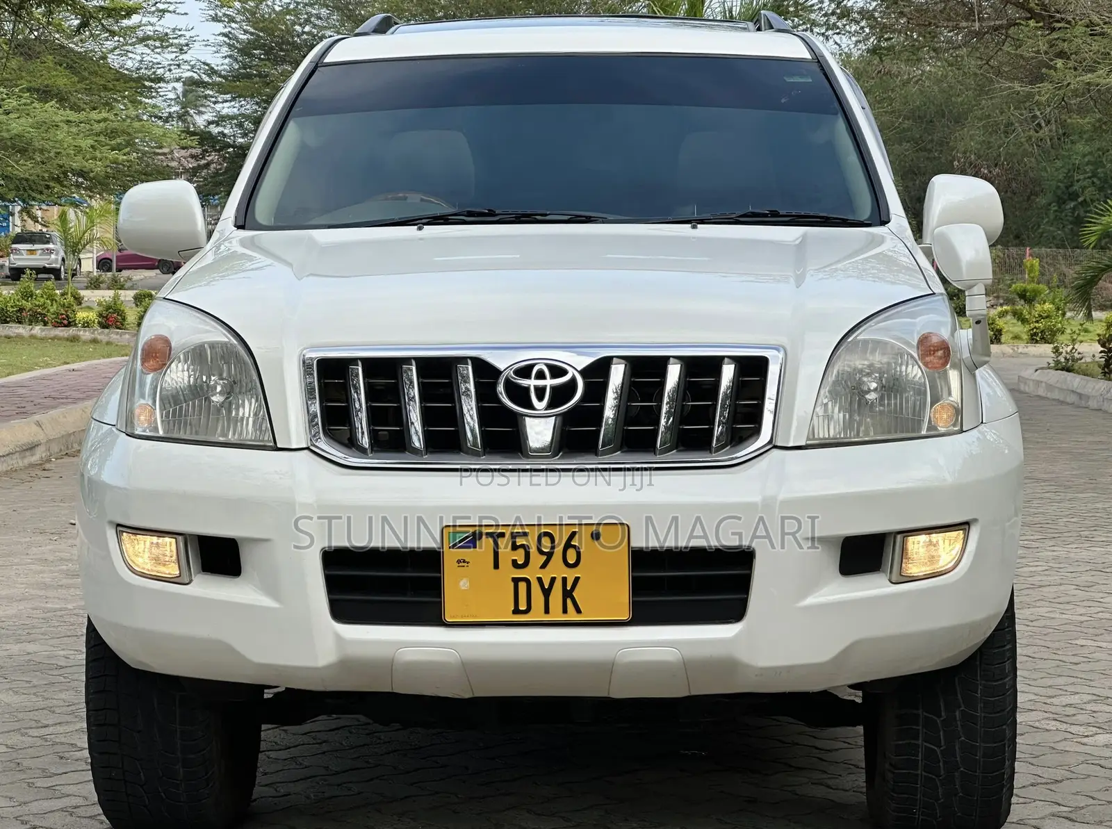 Toyota Land Cruiser Prado 2007 Off white