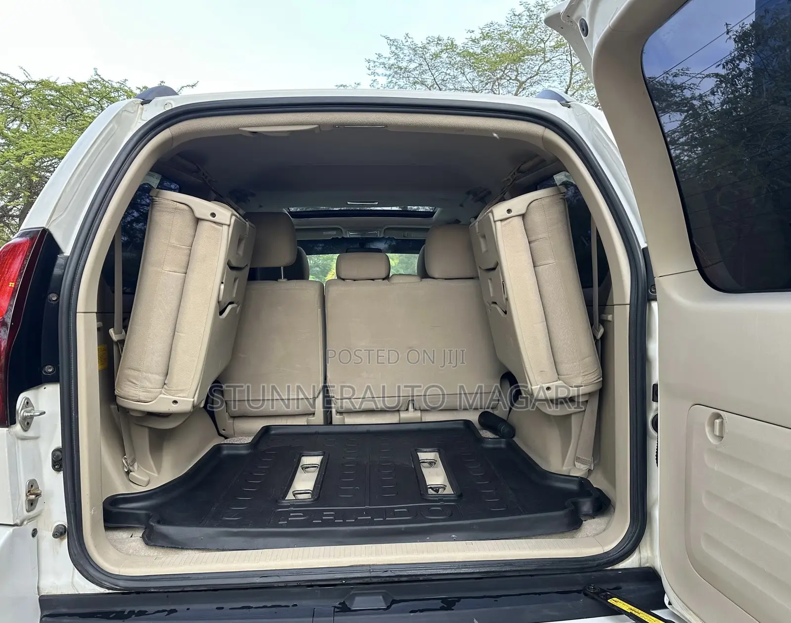 Toyota Land Cruiser Prado 2007 Off white