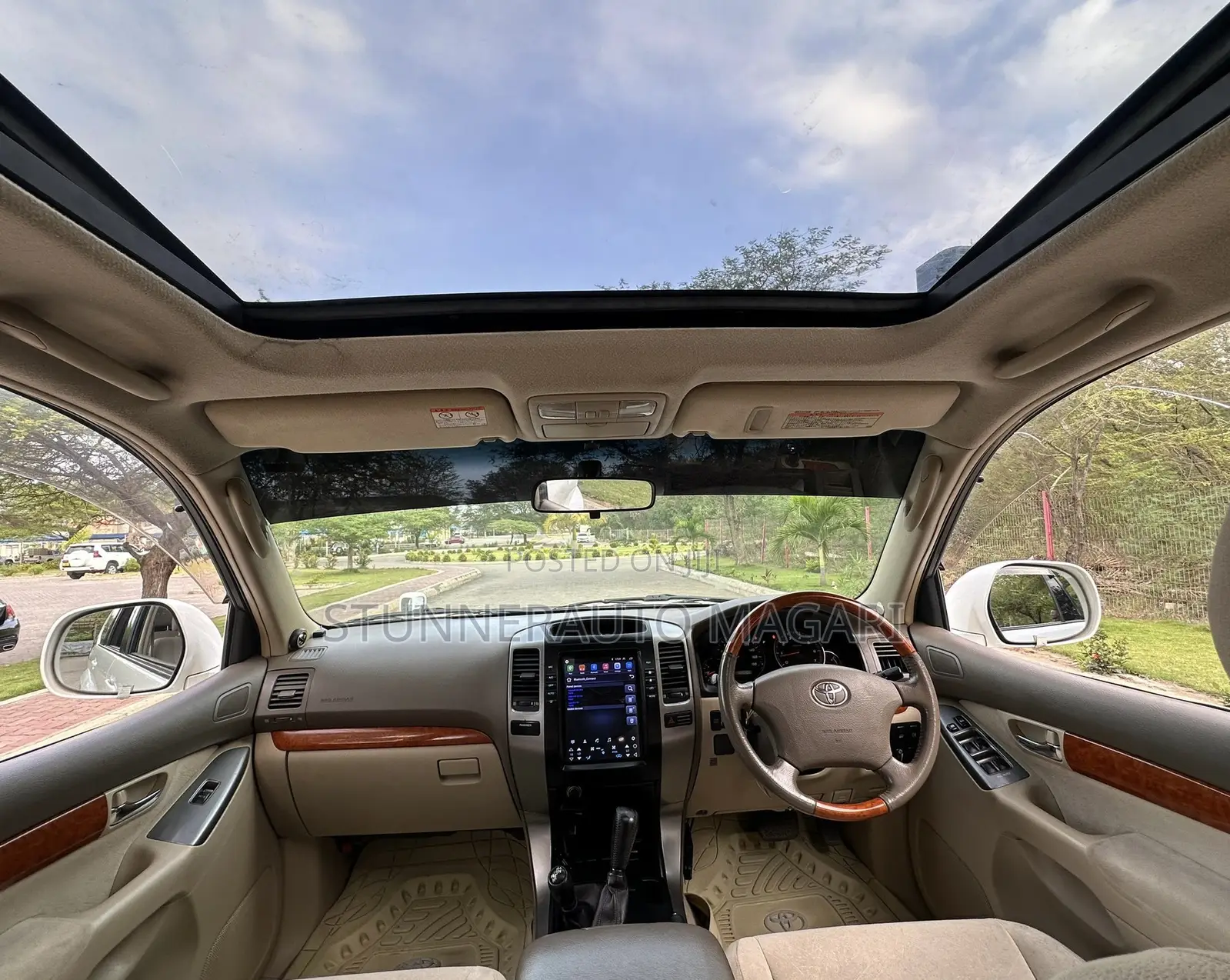 Toyota Land Cruiser Prado 2007 Off white
