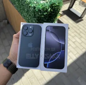 New Apple iPhone 16 Pro 128 GB Black