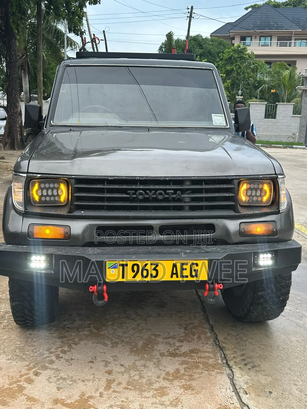 Toyota Land Cruiser Prado 2001 Gray