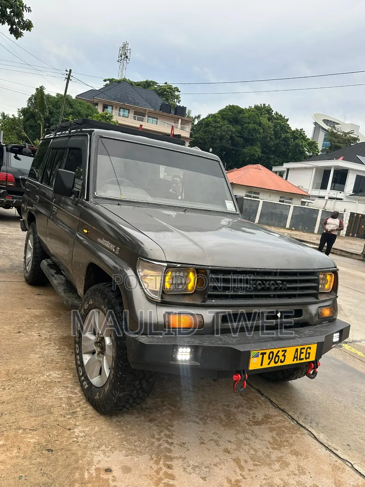 Toyota Land Cruiser Prado 2001 Gray