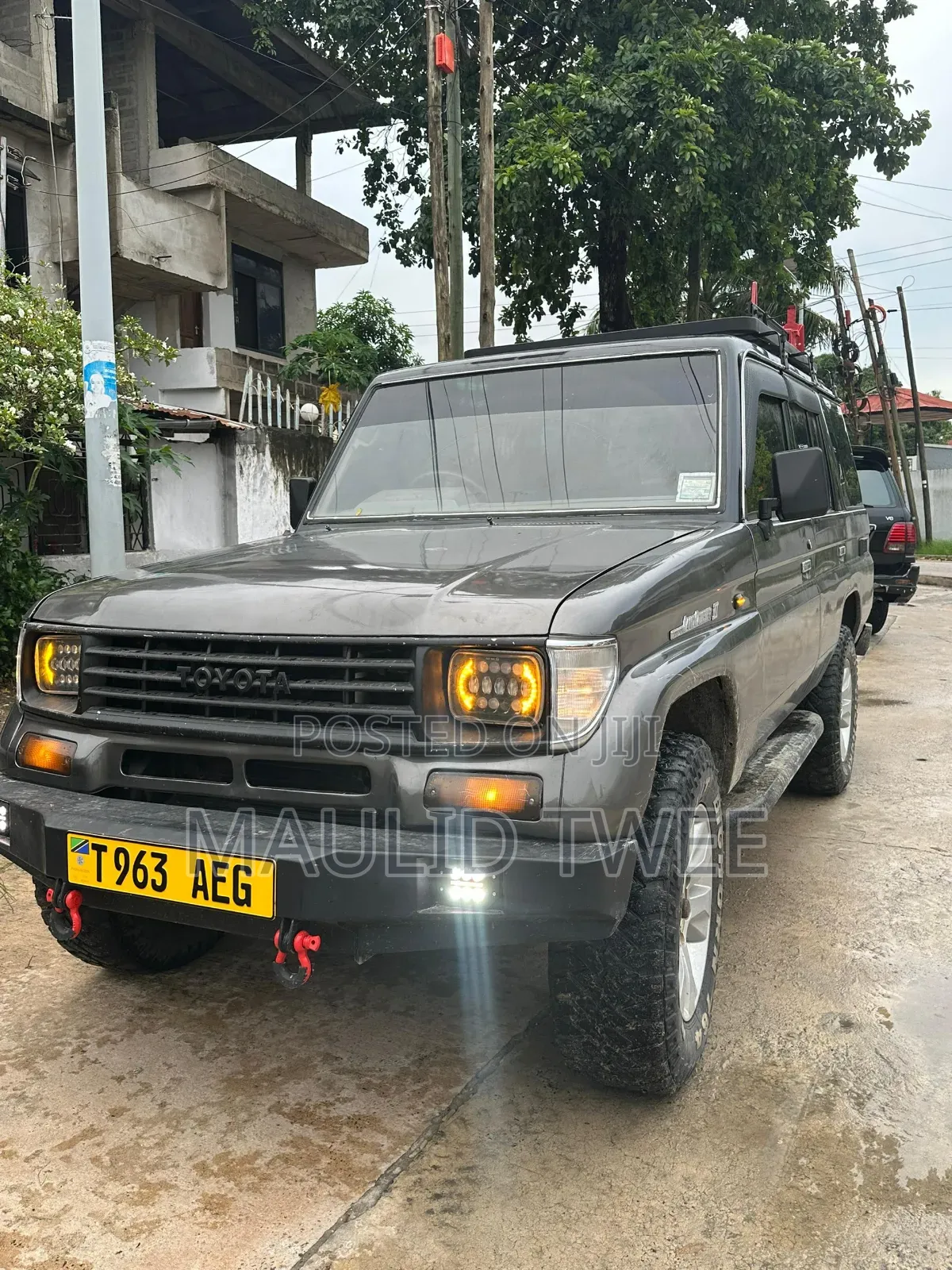 Toyota Land Cruiser Prado 2001 Gray