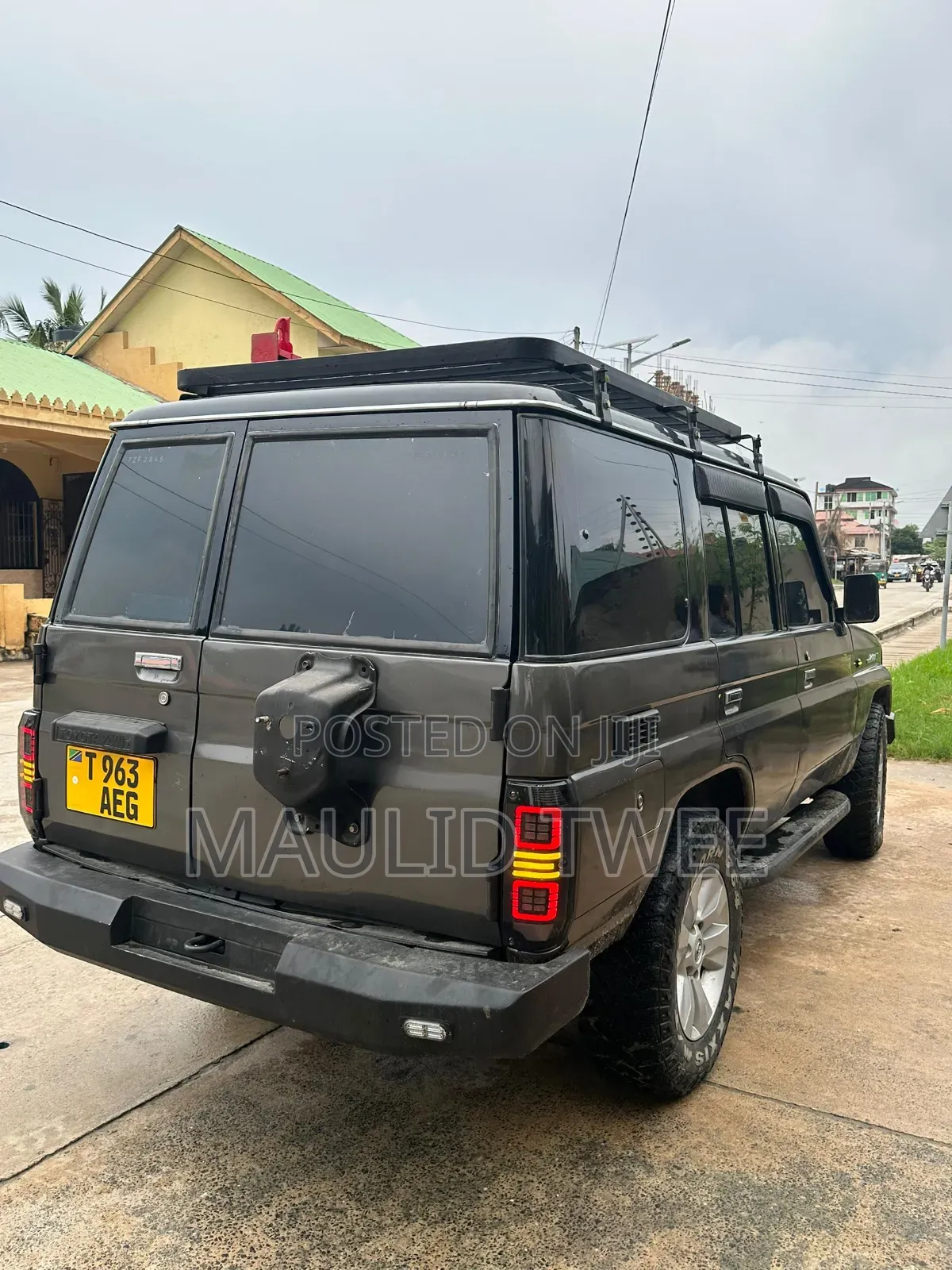 Toyota Land Cruiser Prado 2001 Gray