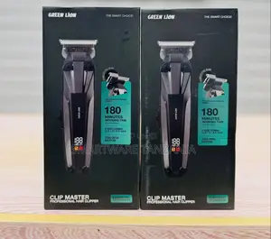 Green Lion Clip Master Professional Hair Clipper 180 Min Use