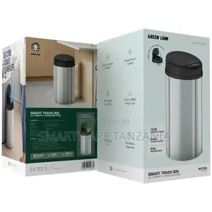 Green Lion Smart Trash Bin With 15l Capacity Stainless Steel