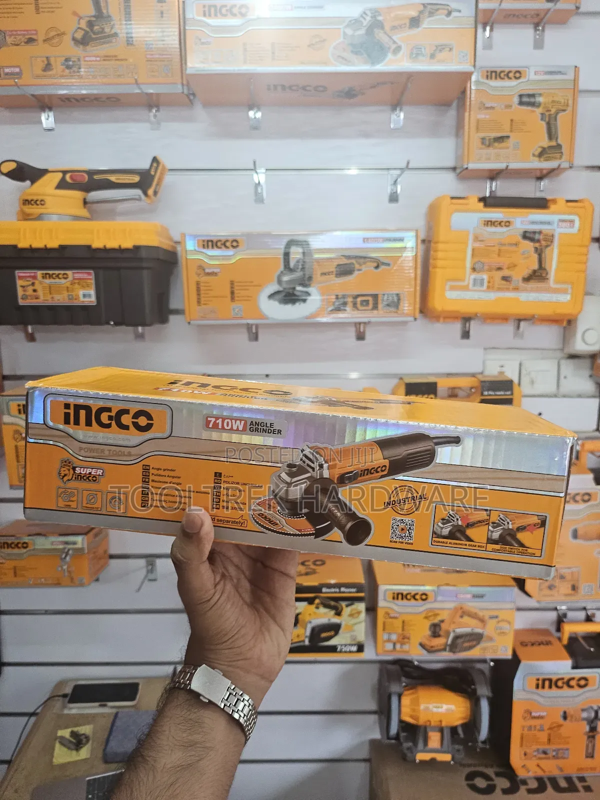 Ingco 41⁄2 Inch 115mm Angle Grinder