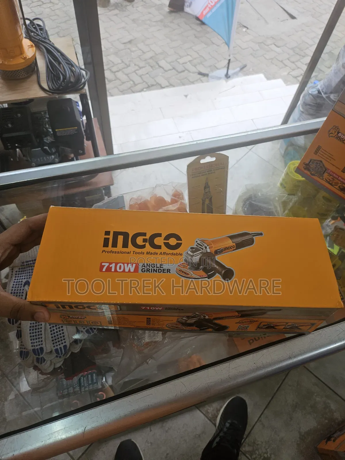Ingco 41⁄2 Inch 115mm Angle Grinder