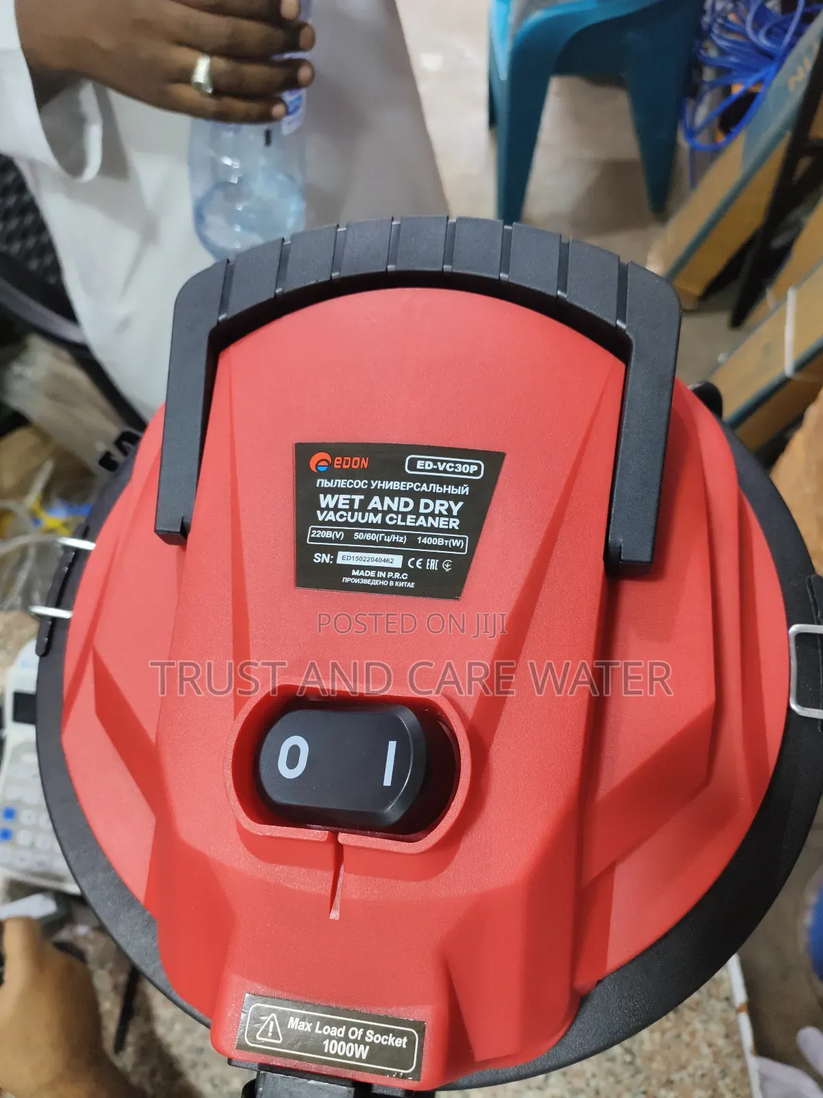 Edon Vacuum Cleaner 30l 1400w