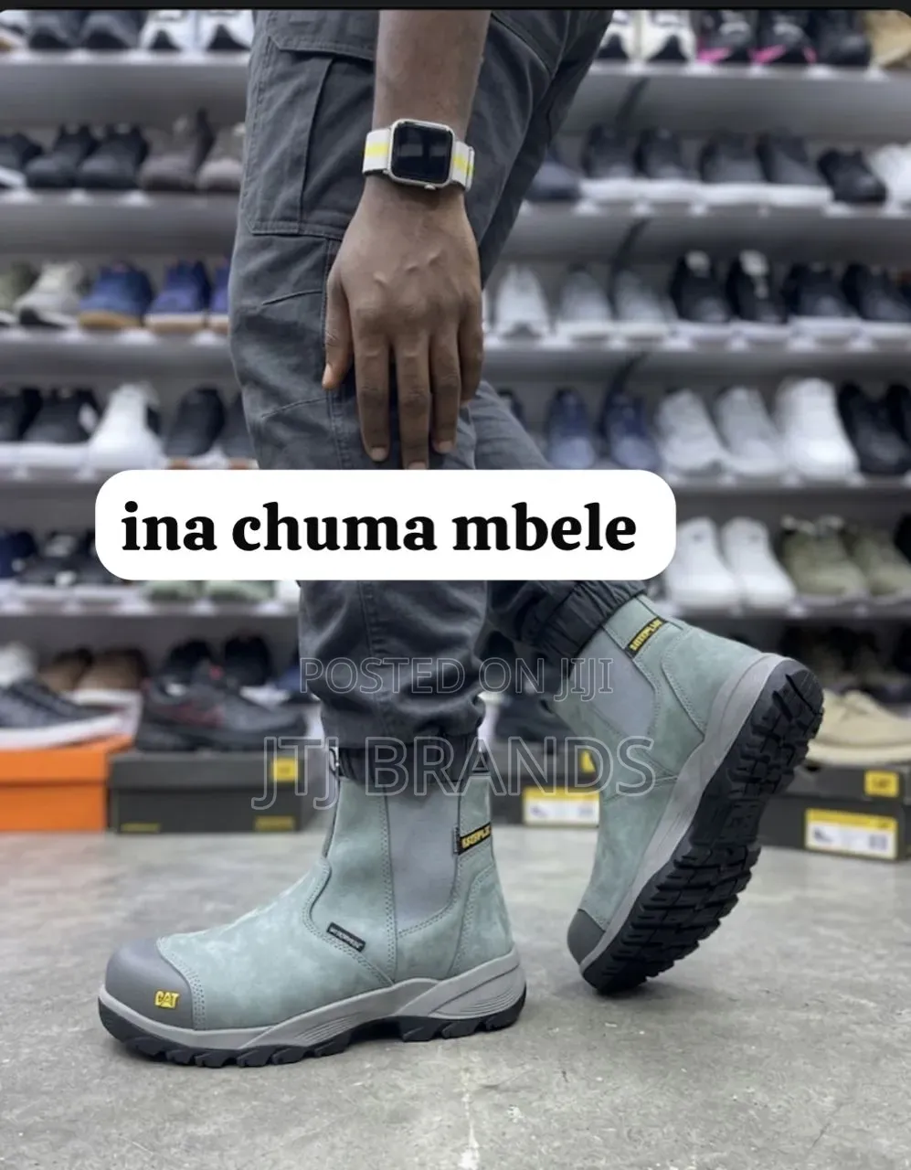 Safety Boots Zenye Chuma Mbele Kwa Bei Safi