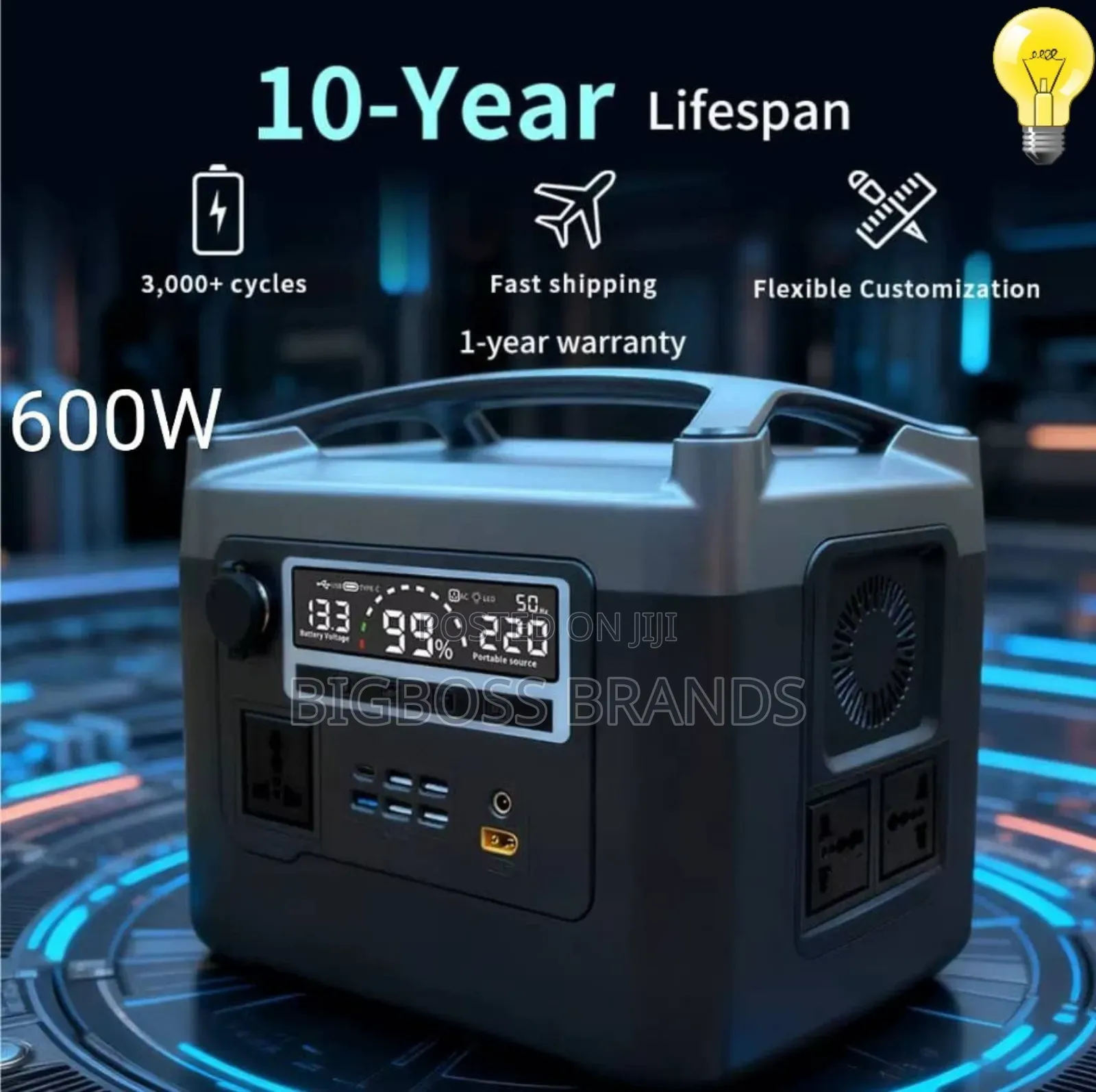 Gd Super Portable Power Station 600w
