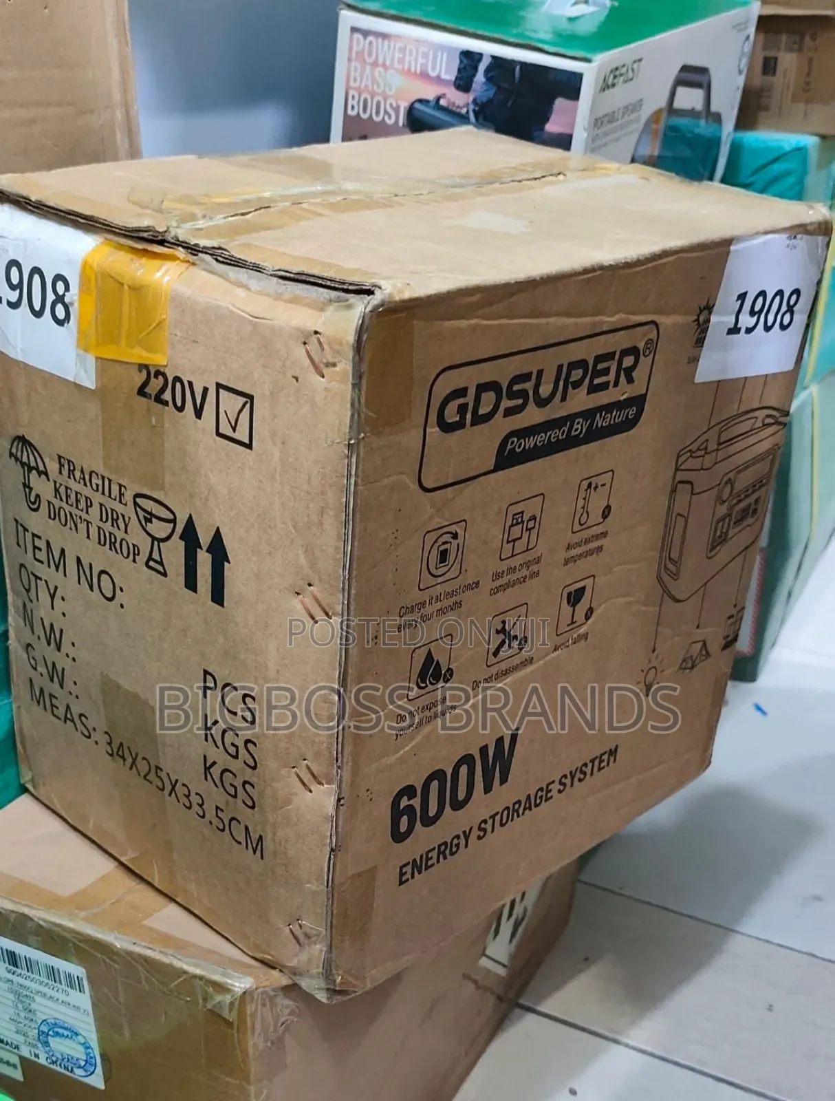 Gd Super Portable Power Station 600w