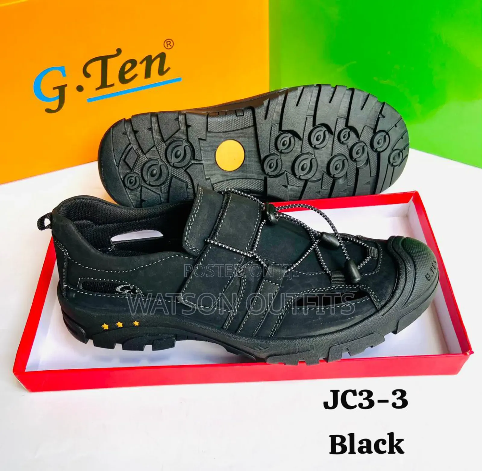 Men's Leather Shoes Stylish Look G-Ten Brand