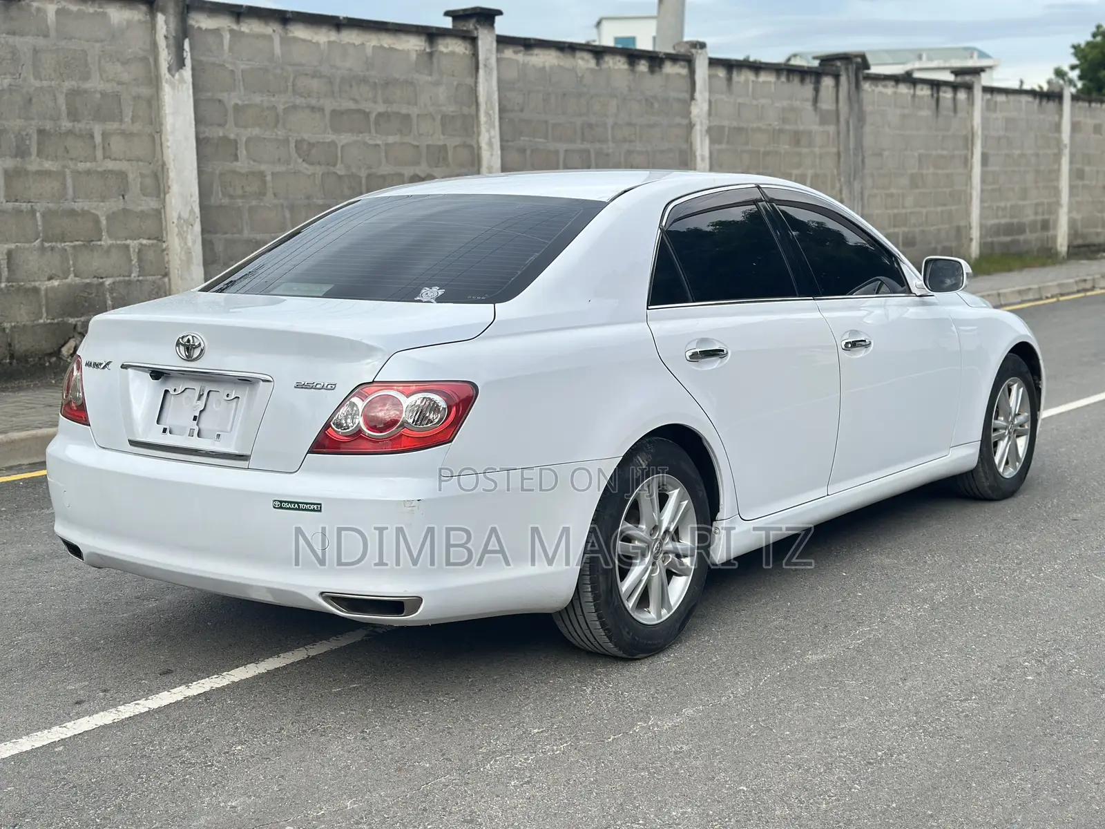Toyota Mark X 2.5 RWD 2006 White