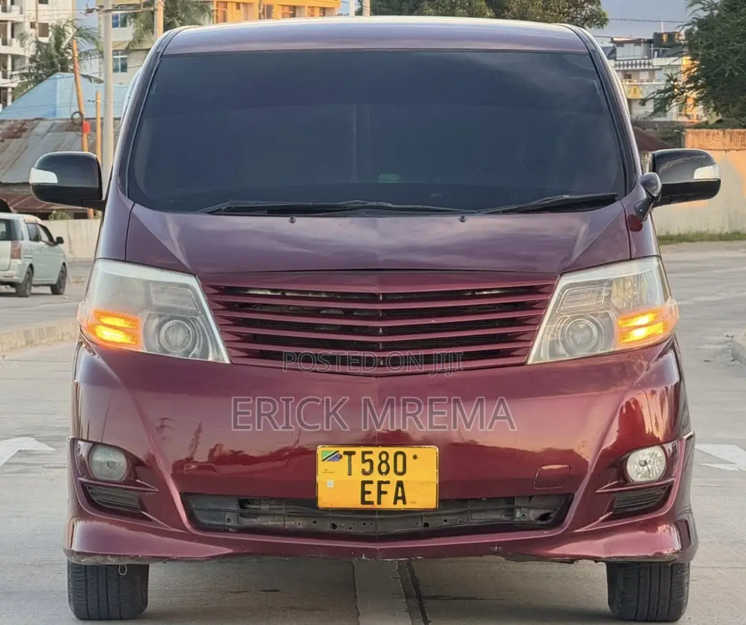 Toyota Alphard 2006 Maroon