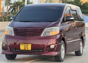 Toyota Alphard 2006 Maroon