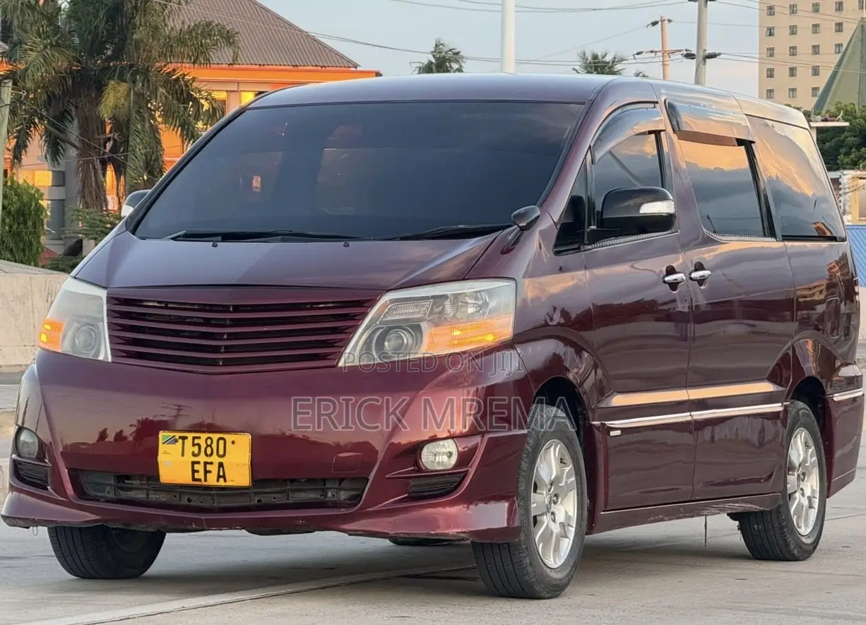Toyota Alphard 2006 Maroon