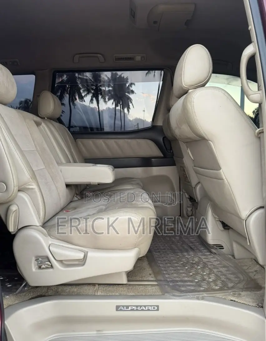 Toyota Alphard 2006 Maroon