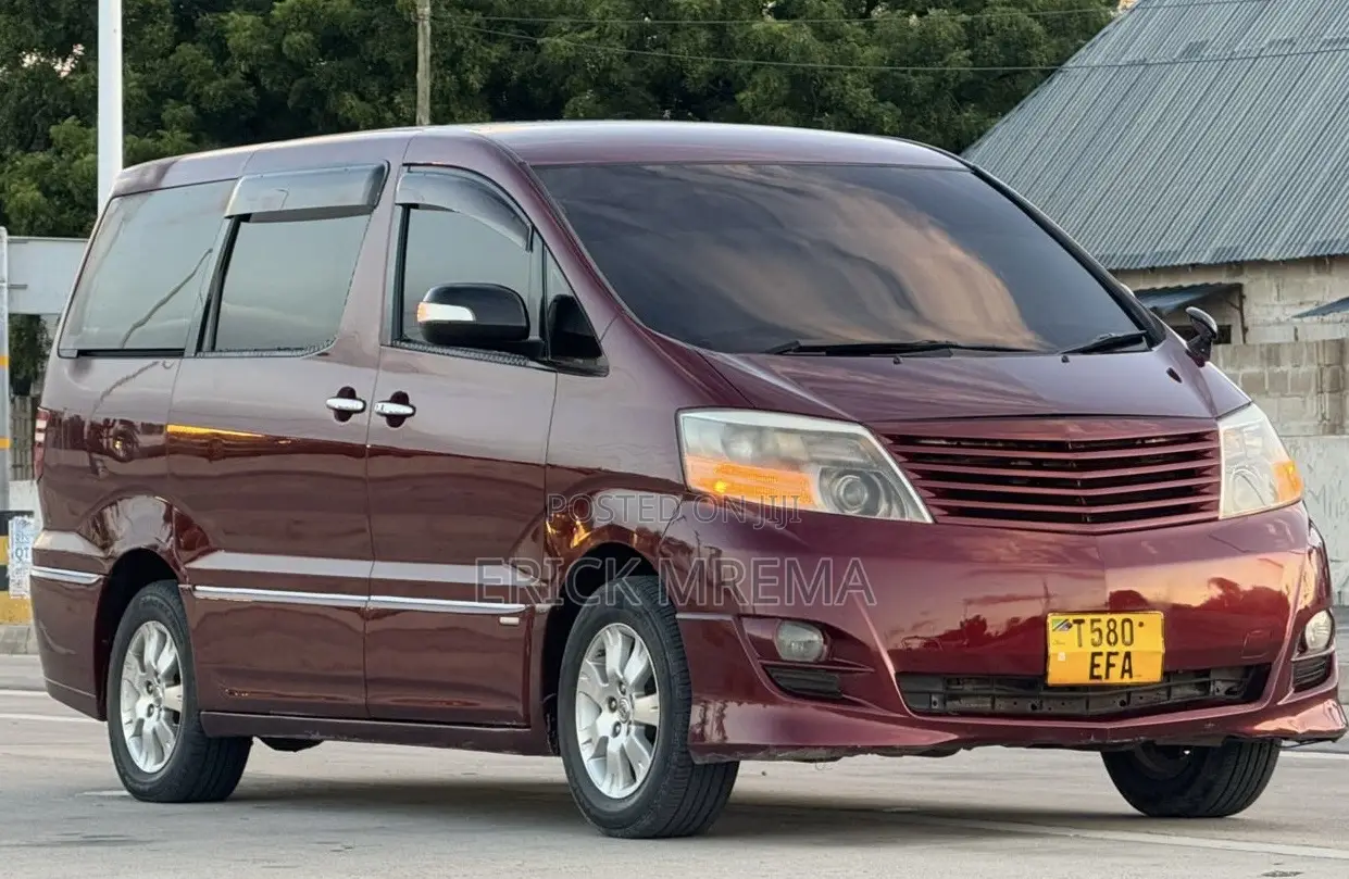 Toyota Alphard 2006 Maroon