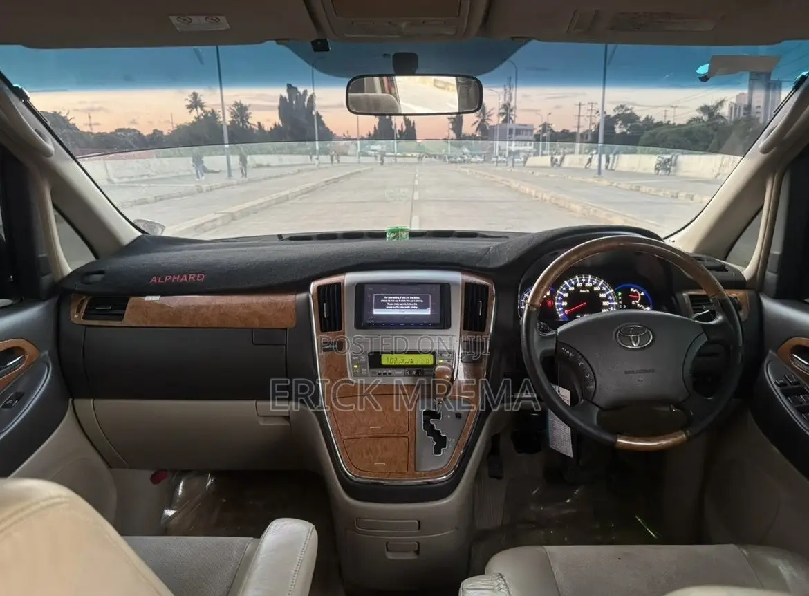 Toyota Alphard 2006 Maroon