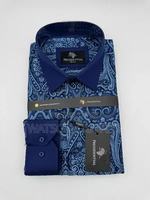 Men's New Shirts Presidential Brand Mandela Fashion and Wear