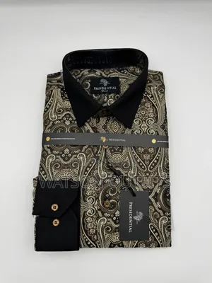 Men's New Shirts Presidential Brand Mandela Fashion and Wear