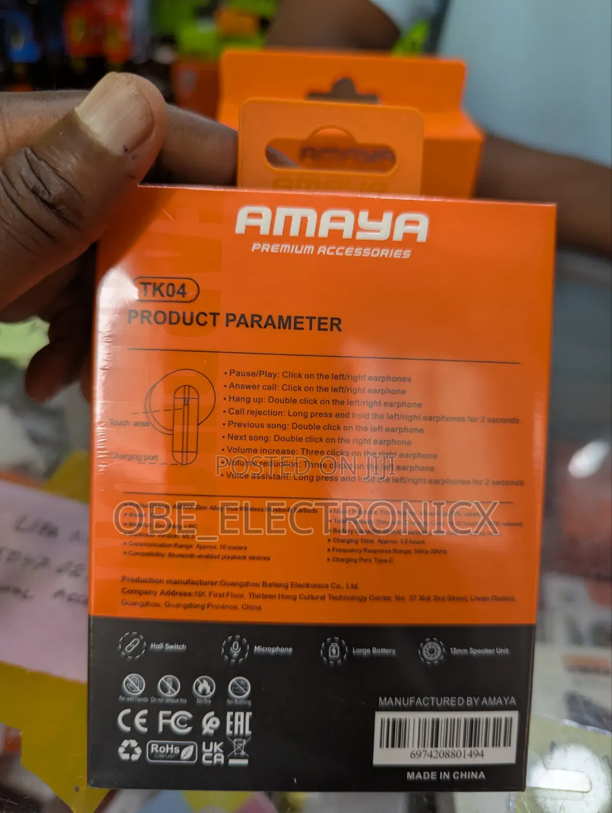 Amaya Earbuds-Tk04