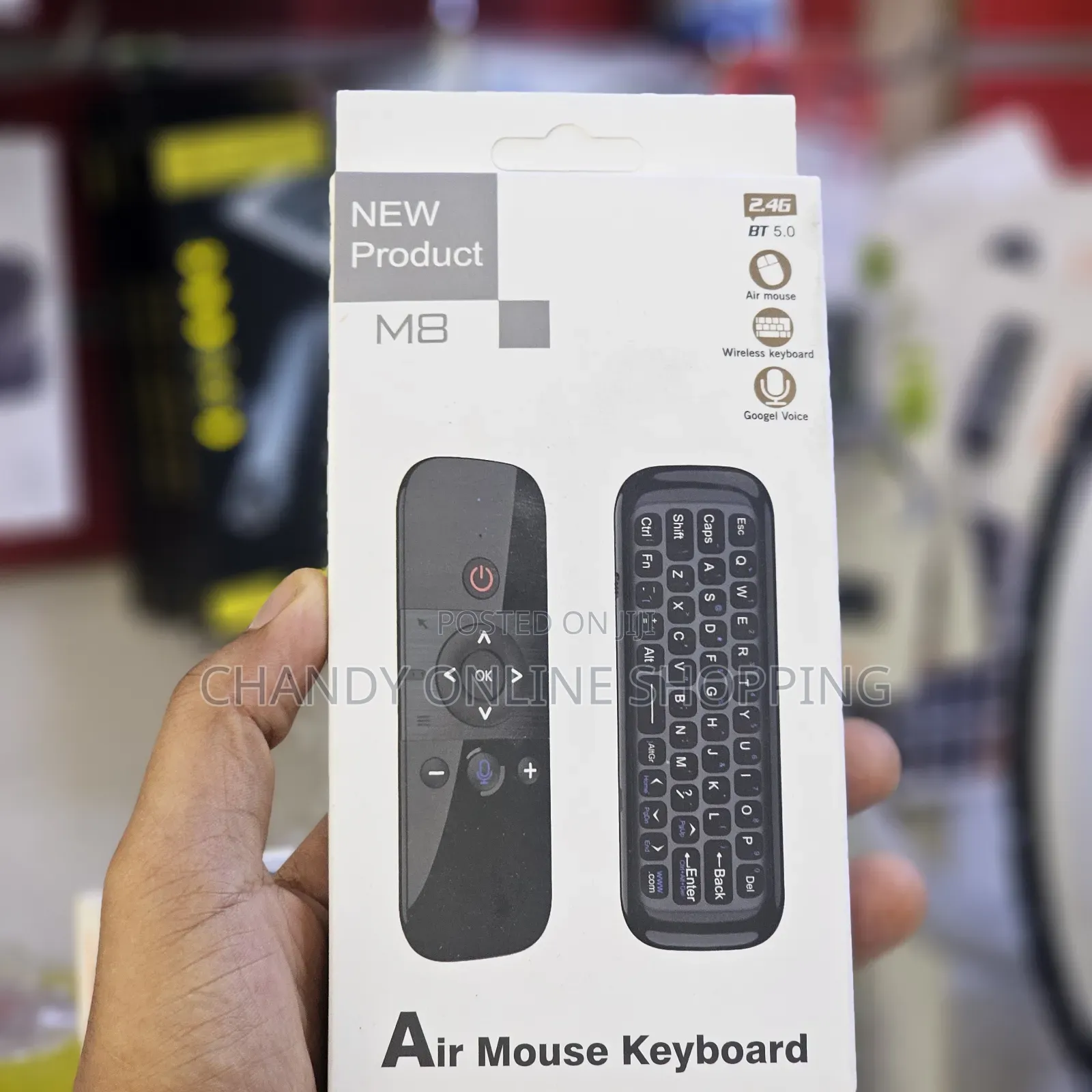 The M8 Air Mouse Keyboard for Android TVS and Smart TVS for sale ...