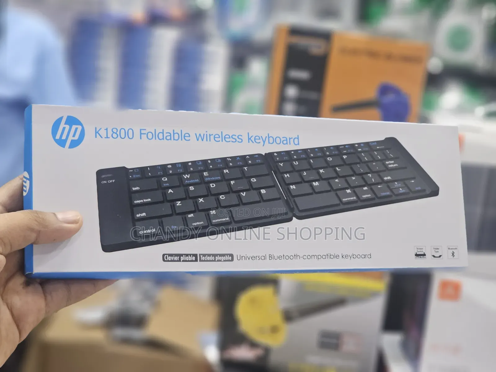 Hp Foldable Wireless Keyboard.