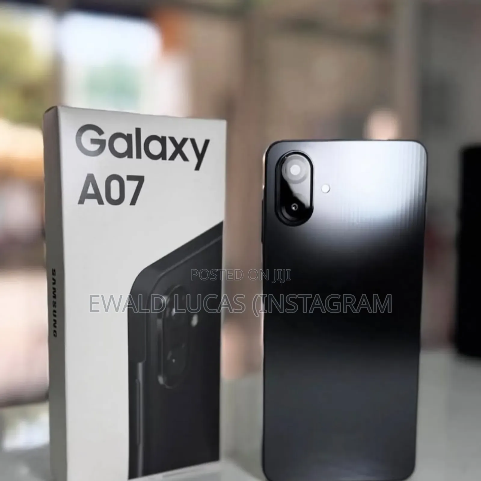 New Samsung Galaxy A07 4G 64 GB Black