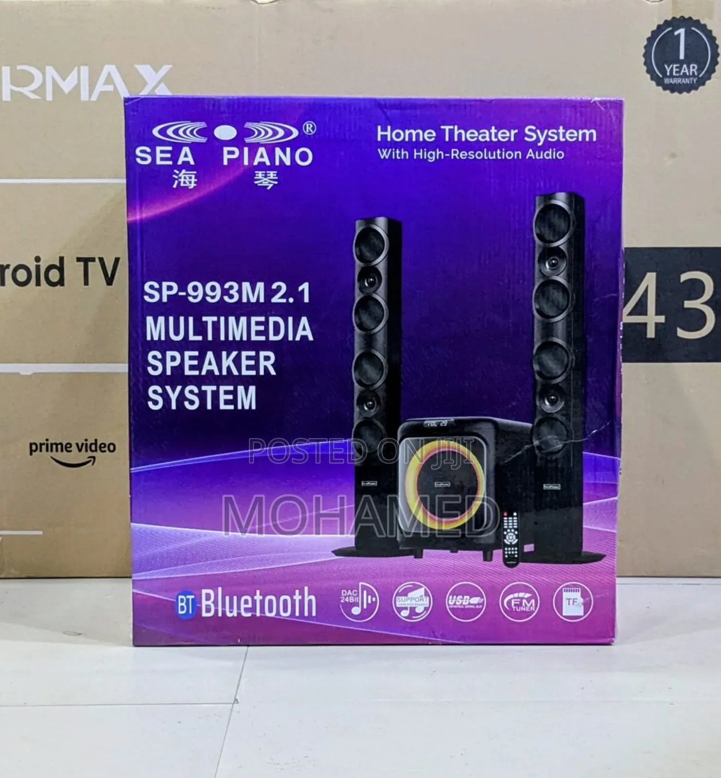 Sound Kali Ya Nyumbani – Seapiano Sp-993m 2.1! 