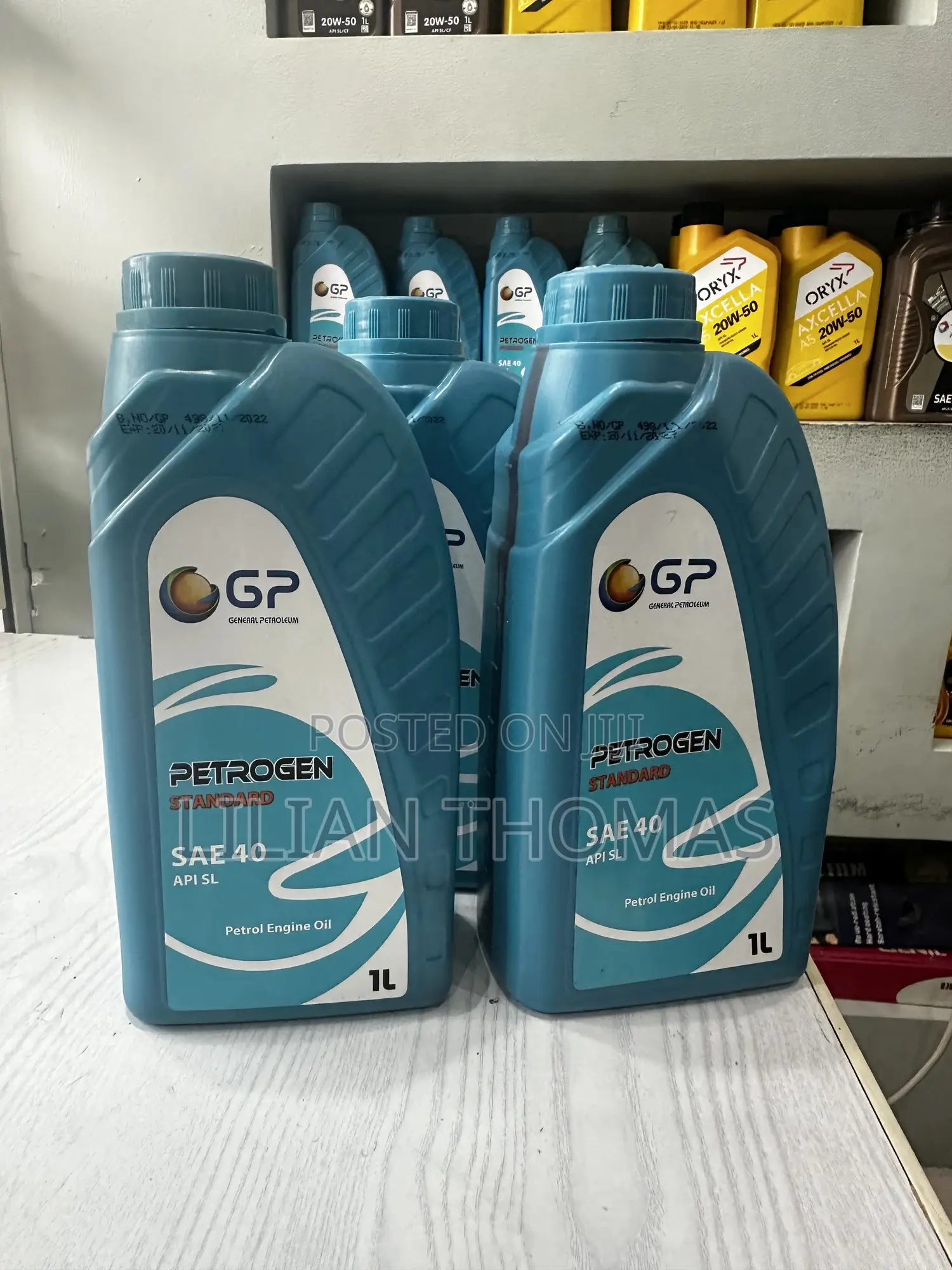 Gp Petrogen Oil Sae 40 Lt 1