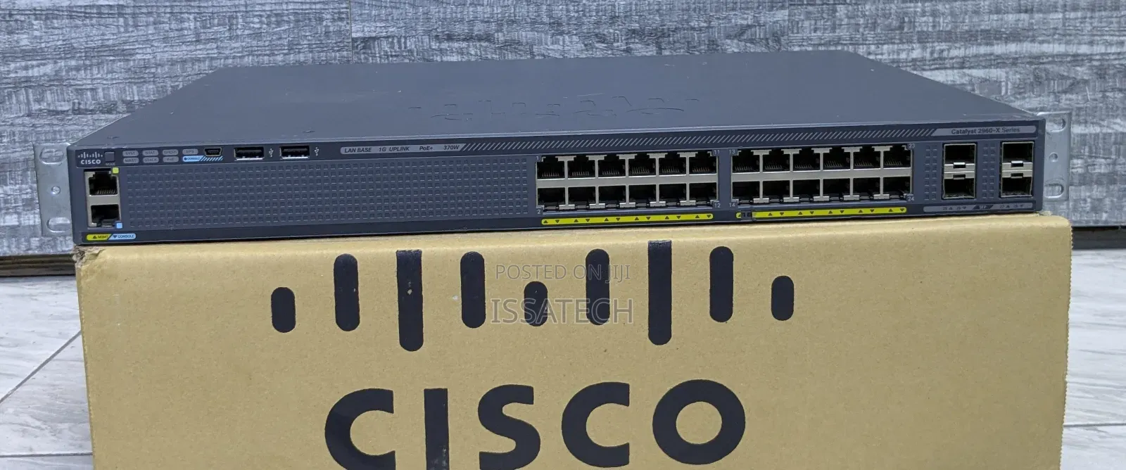 Cisco Catalyst 2960x 24port Poe With 4 SFP