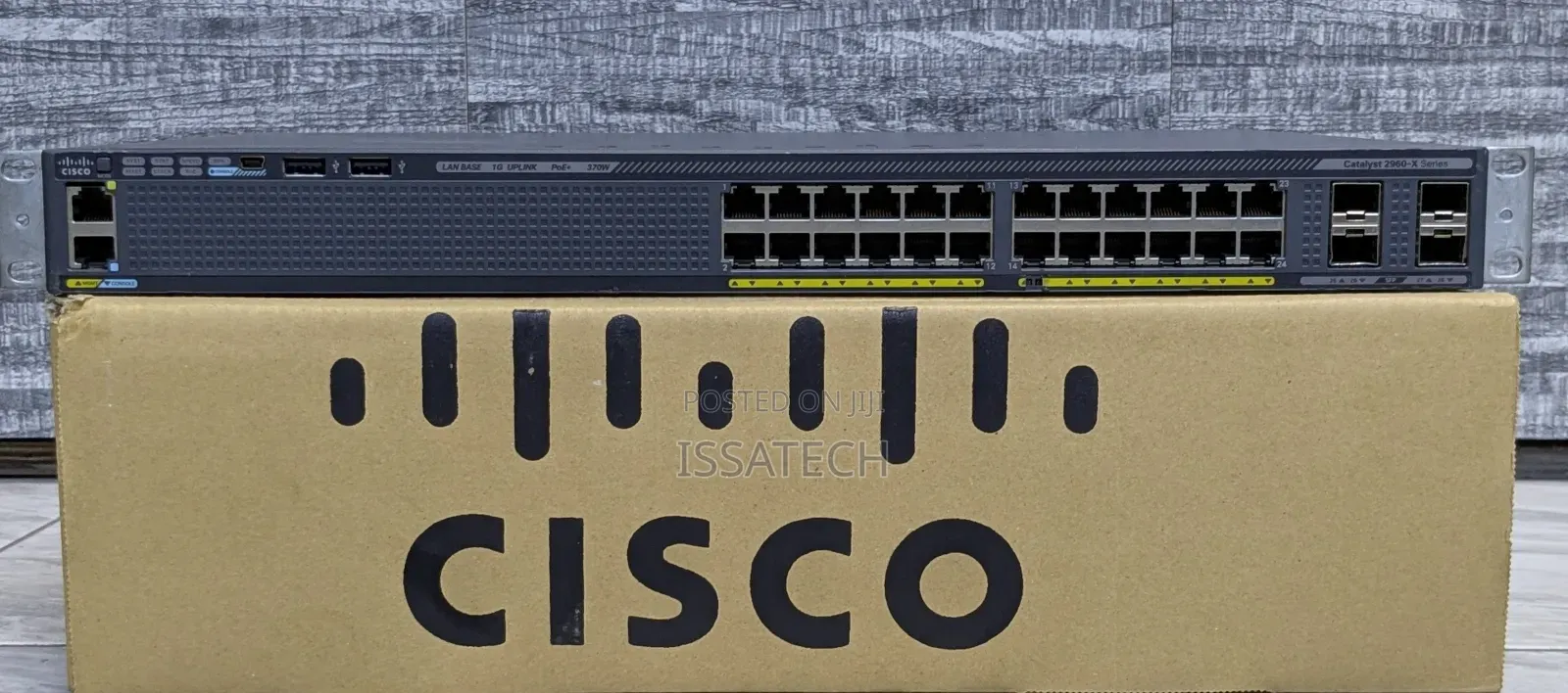 Cisco Catalyst 2960x 24port Poe With 4 SFP