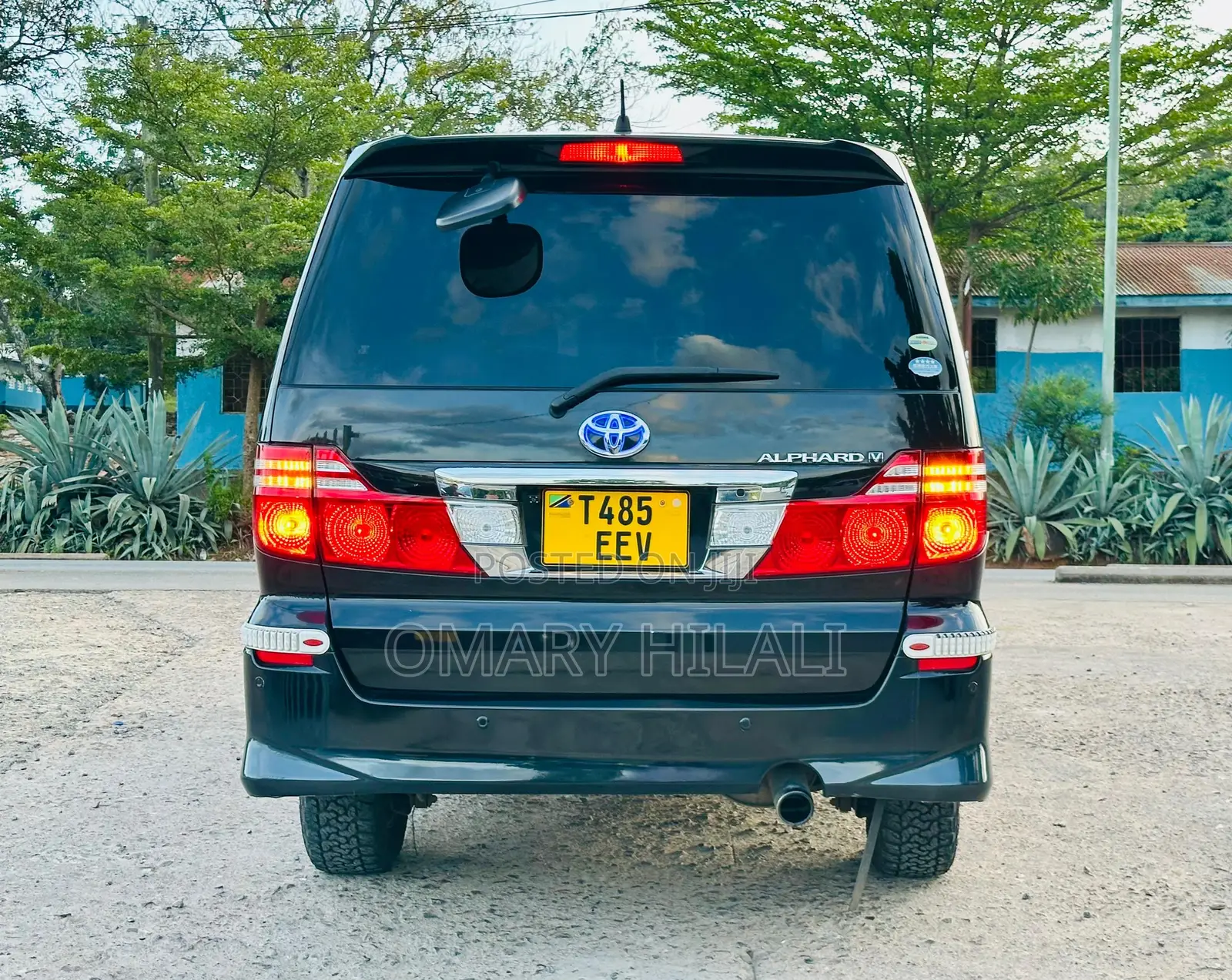 Toyota Alphard 2007 Black