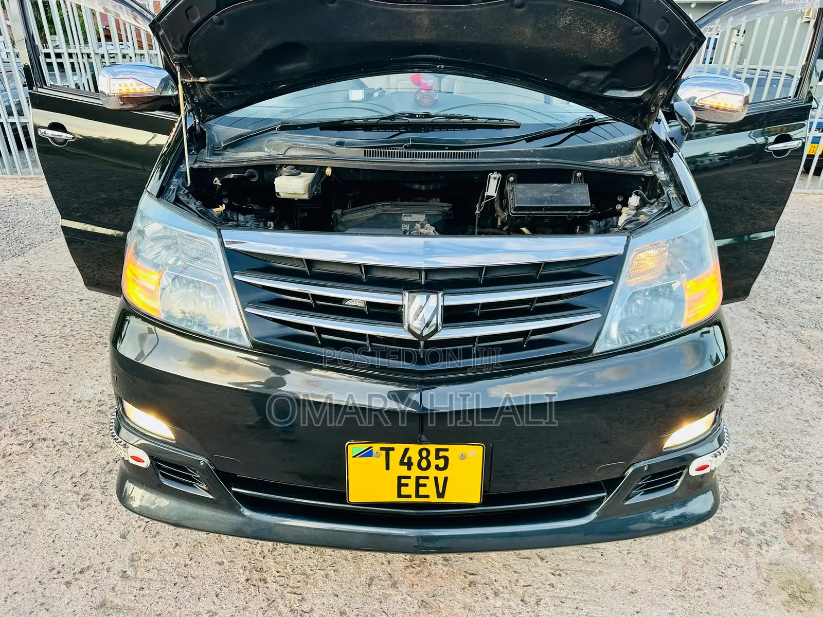 Toyota Alphard 2007 Black