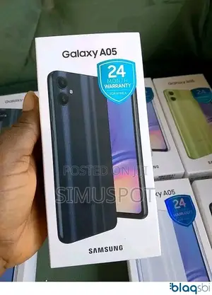 New Samsung Galaxy A05 128 GB Black